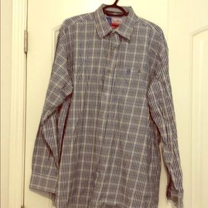 George Strait wrangler button down